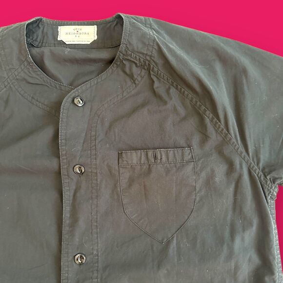 Your Neighbors Baseball Button-Down Shirt - Size Small - Urban Outfitters - Picture 4 of 5